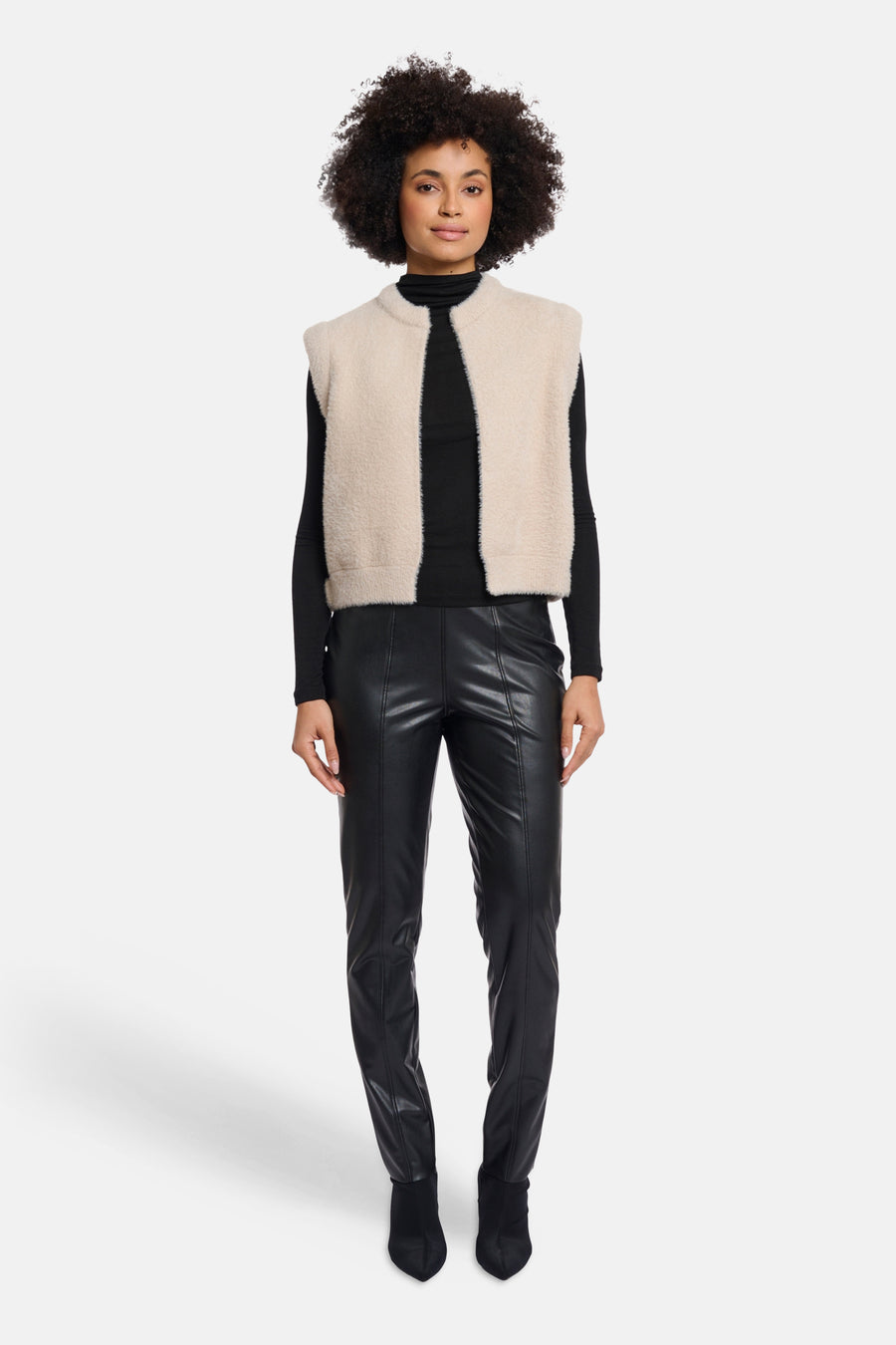 Gilet beige - RINO PELLE