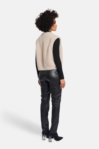 Gilet beige - RINO PELLE