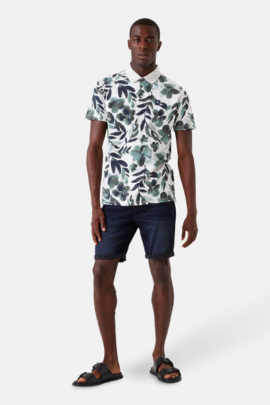 Polo à manches courtes - gris