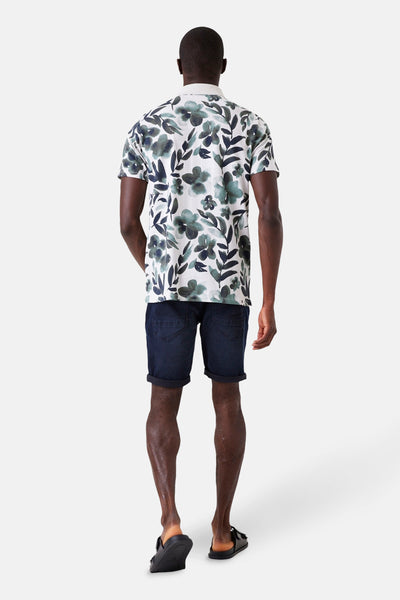 Polo à manches courtes - gris