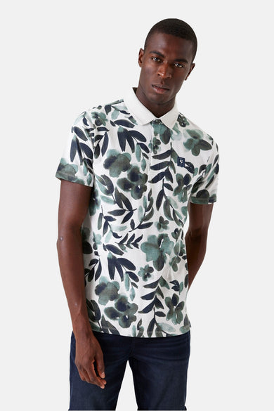 Polo à manches courtes - gris