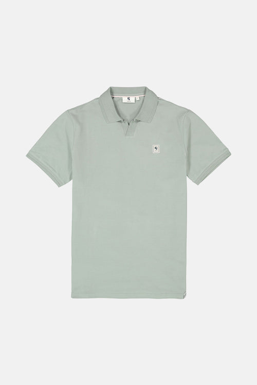 	Heren tops polo korte mouw KHAKI - GARCIA