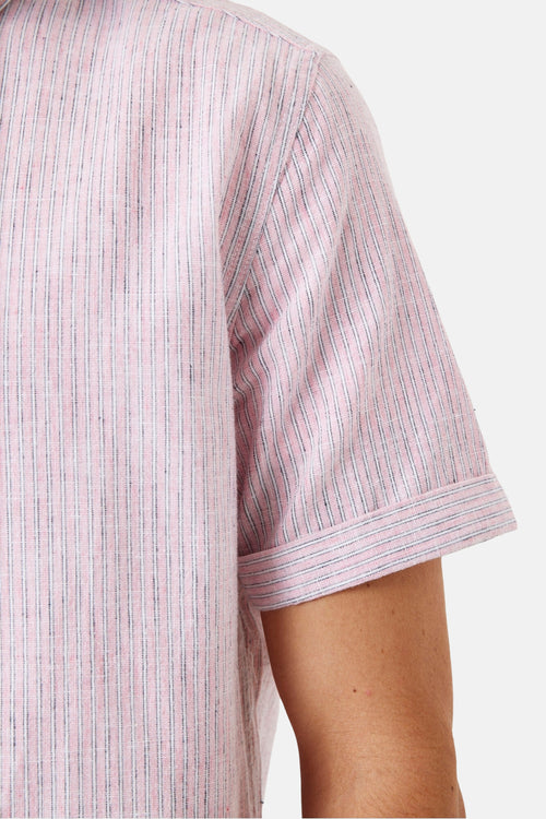 Chemise à manches courtes - rose
