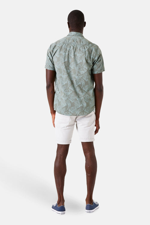 Chemise à manches courtes - kahki