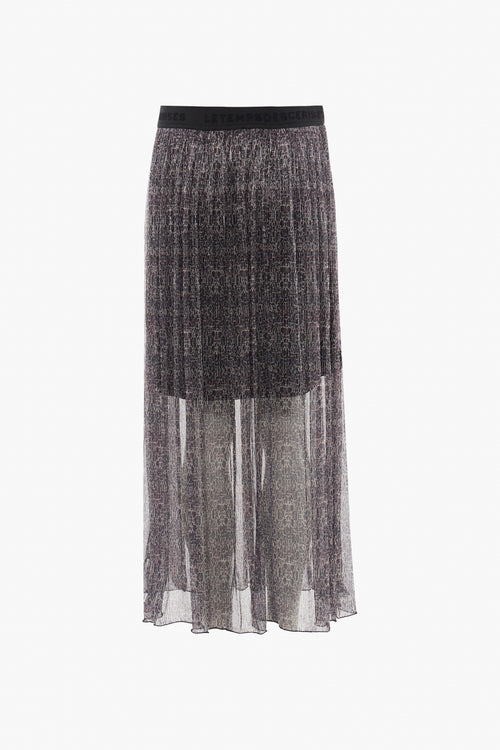 Robe longue - noir