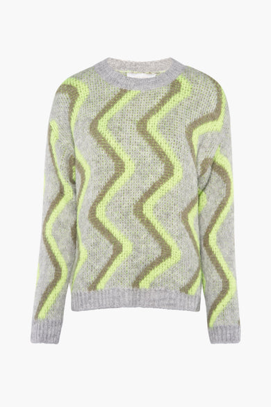 Trui met ronde hals Multicolor - AMELIE ET AMELIE