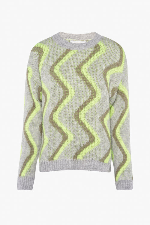 Pull col rond Multicolore - AMELIE ET AMELIE