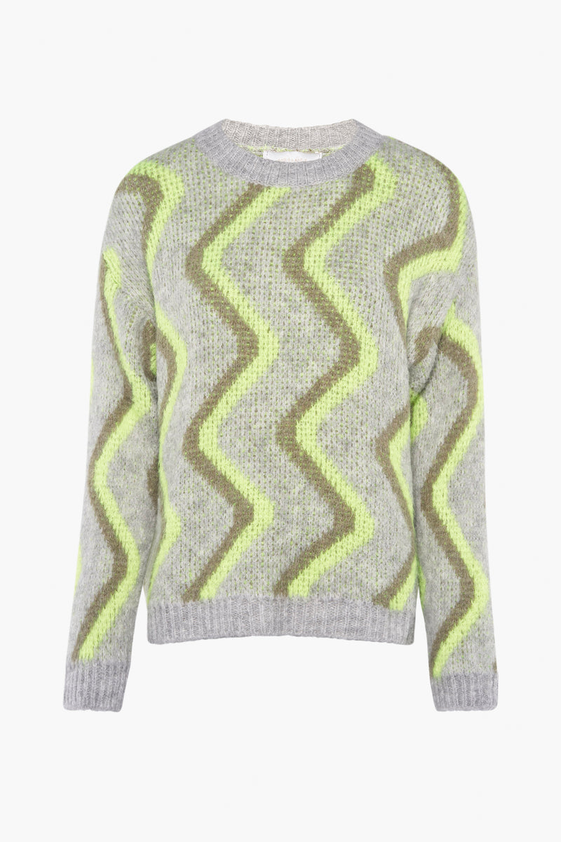 Trui met ronde hals Multicolor - AMELIE ET AMELIE