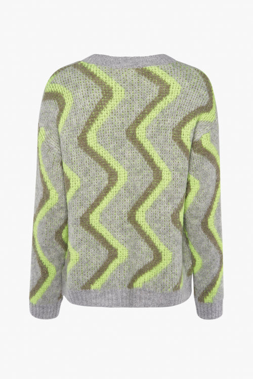 Pull col rond Multicolore - AMELIE ET AMELIE