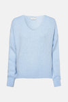 Pull col V Bleu - AMELIE ET AMELIE