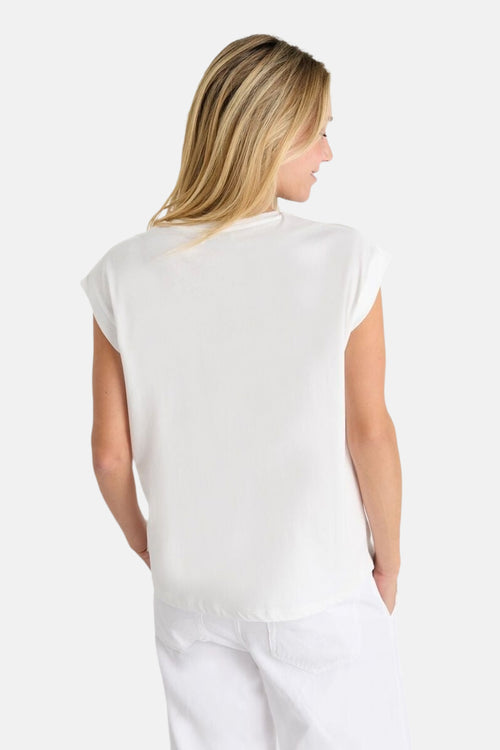 T-shirt (manches courtes) Blanc - Le Temps des Cerises