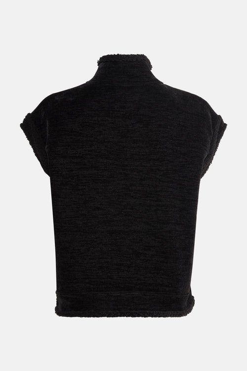 Bodywarmer zwart - Le Temps des Cerises