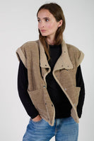Bodywarmer Bruin - Le Temps des Cerises
