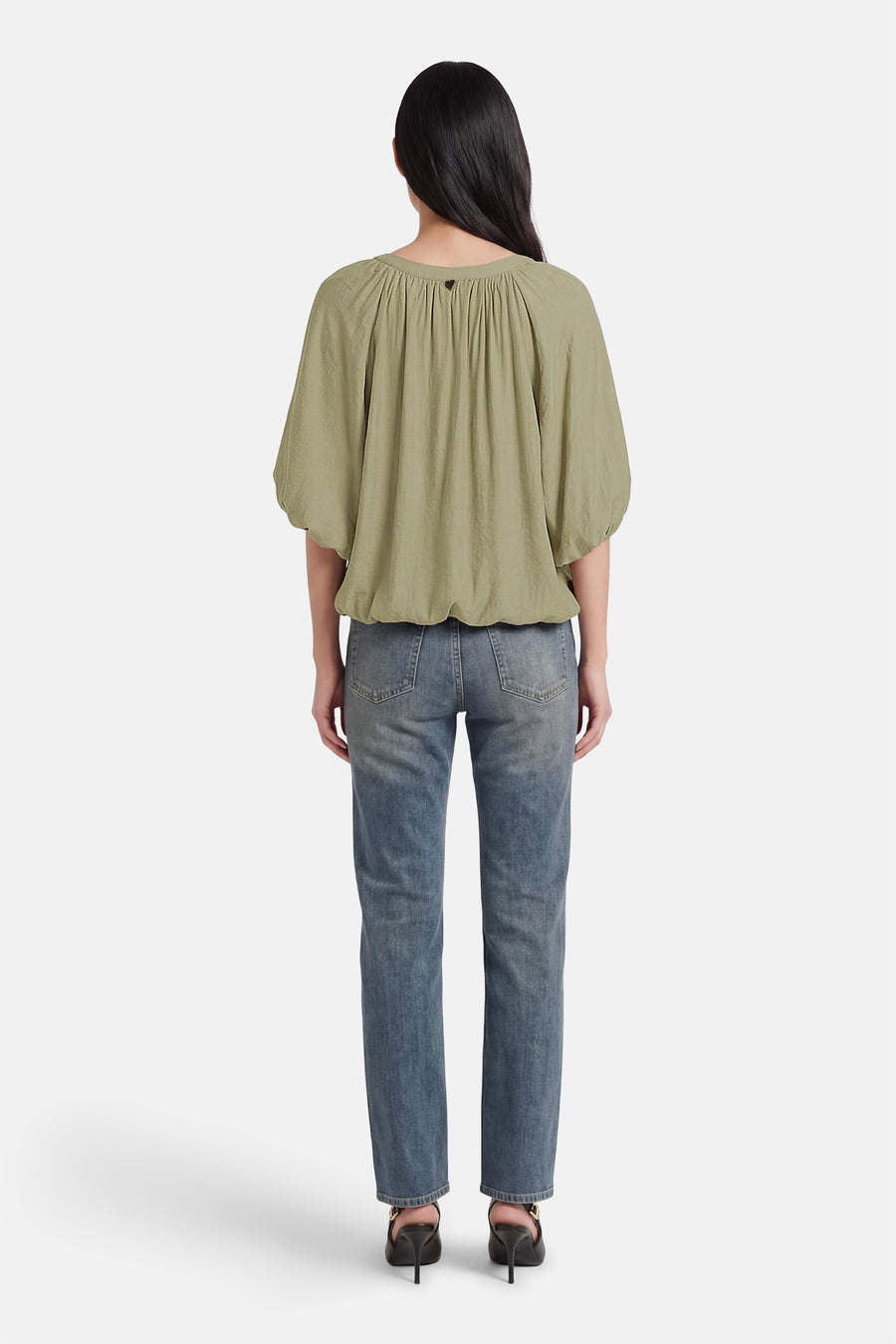 Blouse - khaki