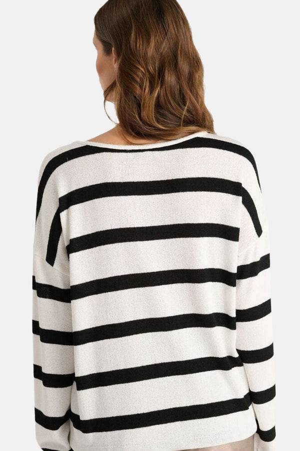Pull col rond Multicolore - Le Temps des Cerises