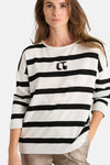 Pull col rond Multicolore - Le Temps des Cerises