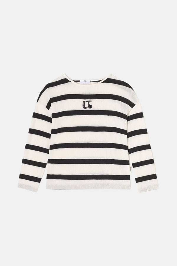 Pull col rond Multicolore - Le Temps des Cerises