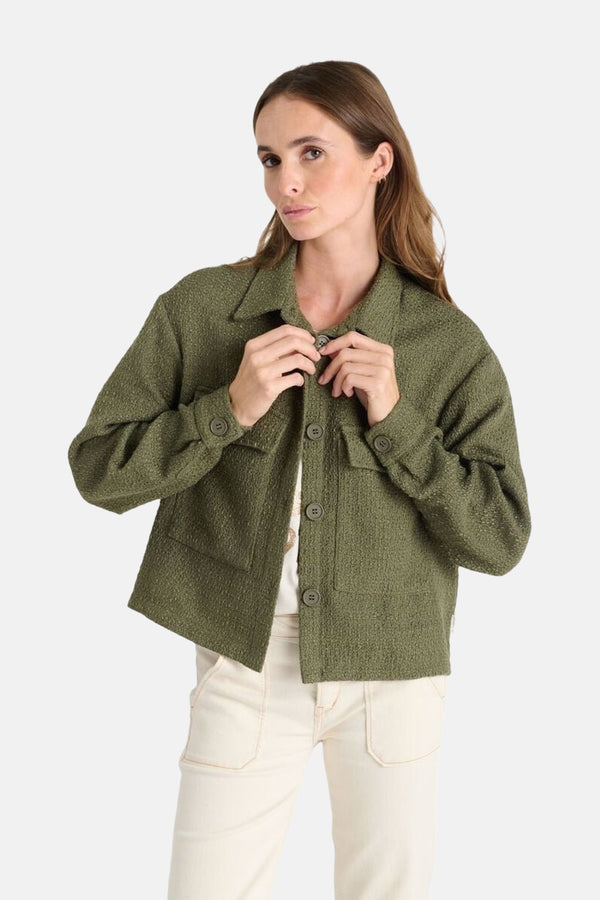 Veste courte Vert - Le Temps des Cerises