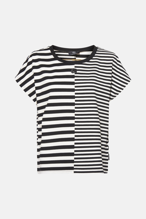 T-shirt (manches courtes) Noir - Le Temps des Cerises