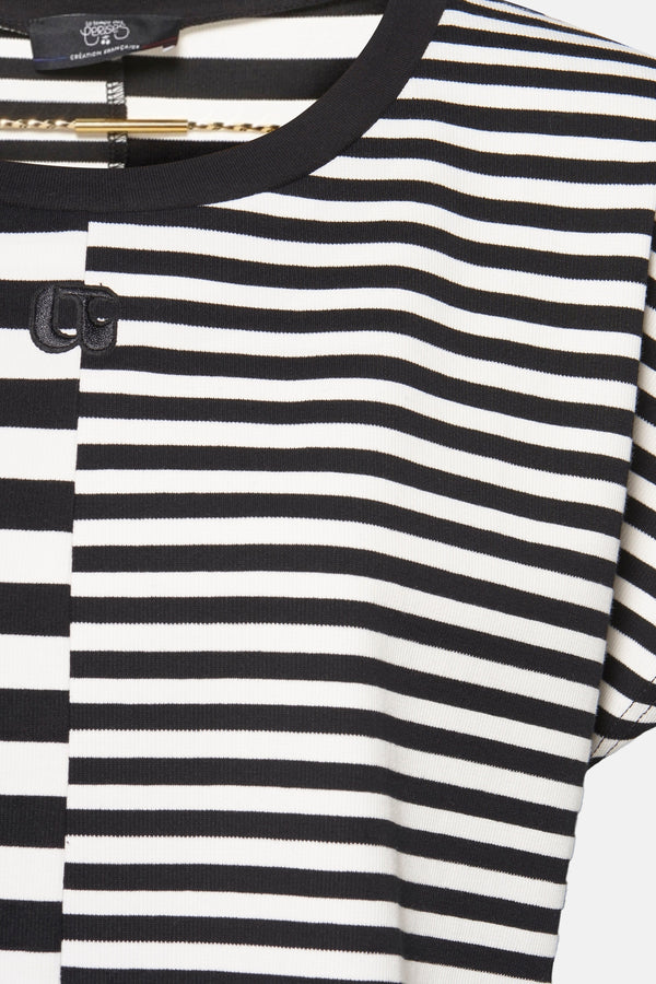 T-shirt (korte mouwen) Zwart - Le Temps des Cerises