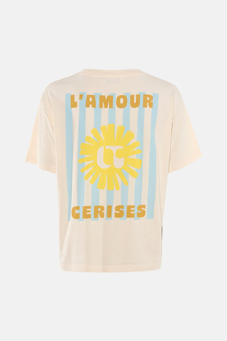 T-shirt (manches courtes) Écru - Le Temps des Cerises