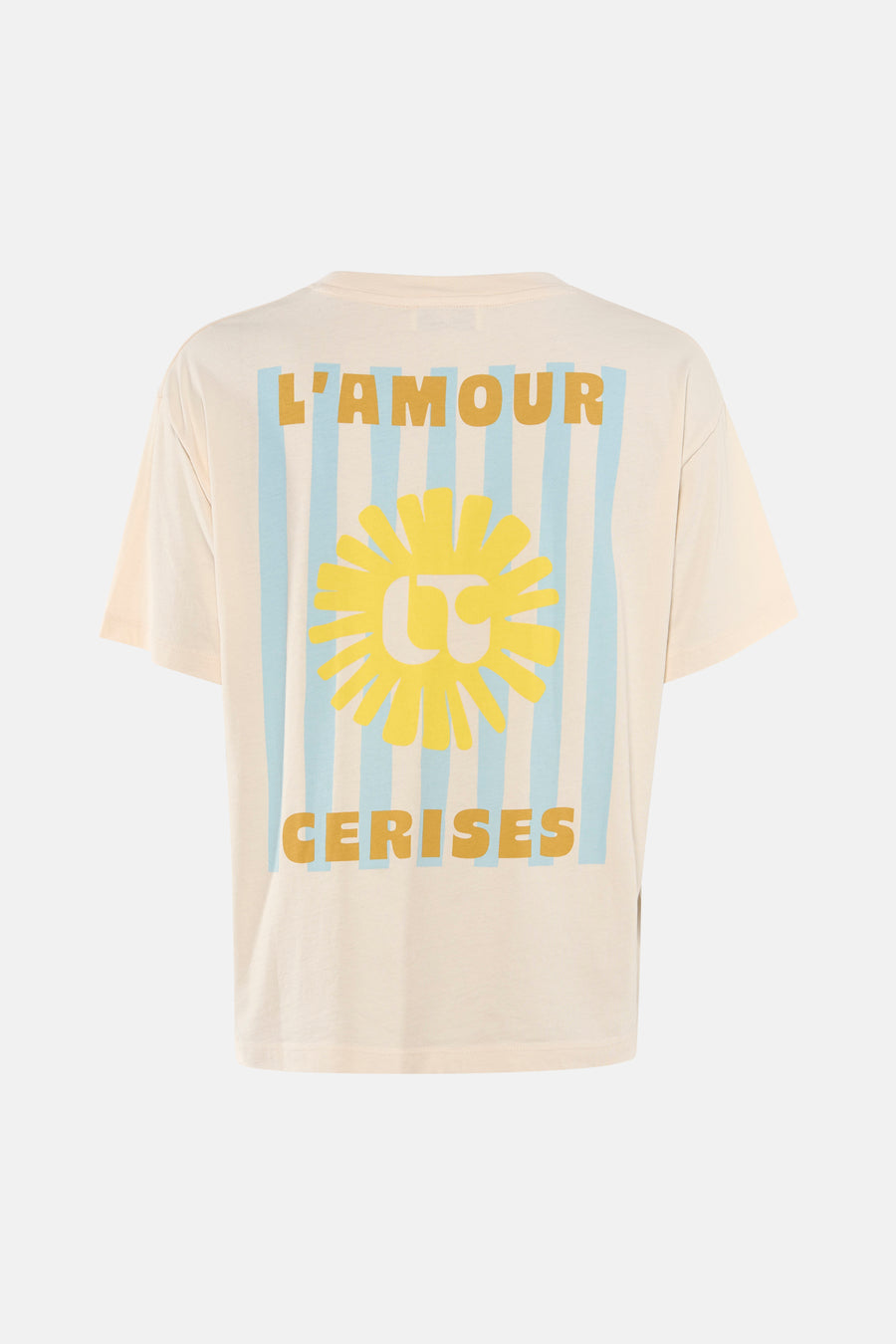 T-shirt (manches courtes) Écru - Le Temps des Cerises