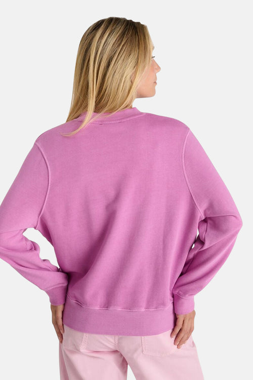 Sweat col rond Rose - Le Temps des Cerises