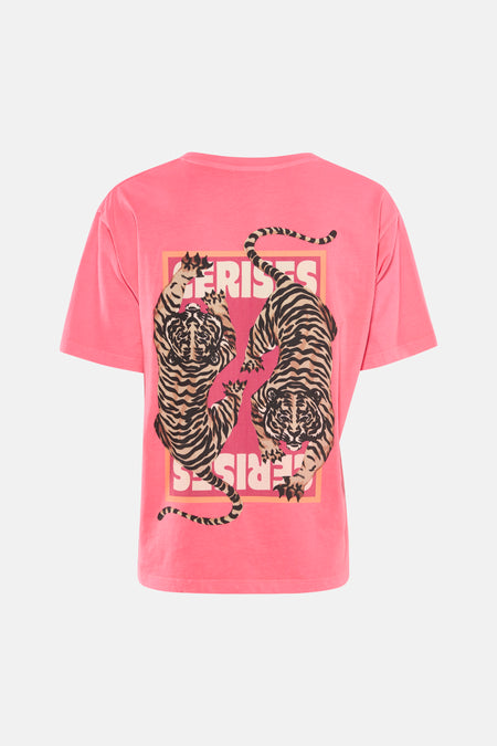 T-shirt (manches courtes) rose - Le Temps des Cerises