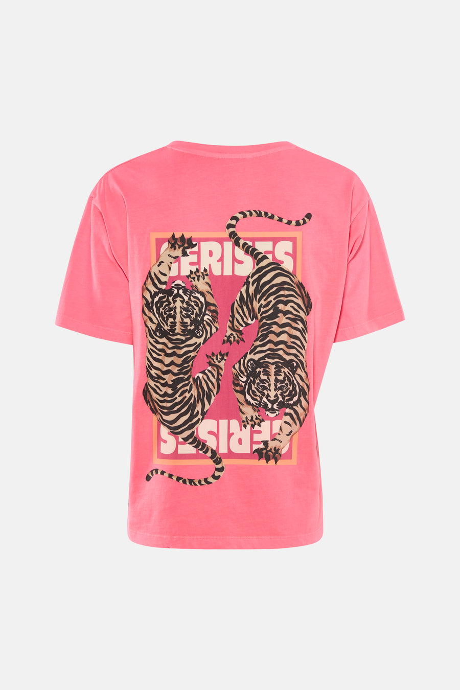 T-shirt (manches courtes) rose - Le Temps des Cerises