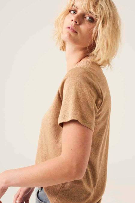 T-shirt - goud