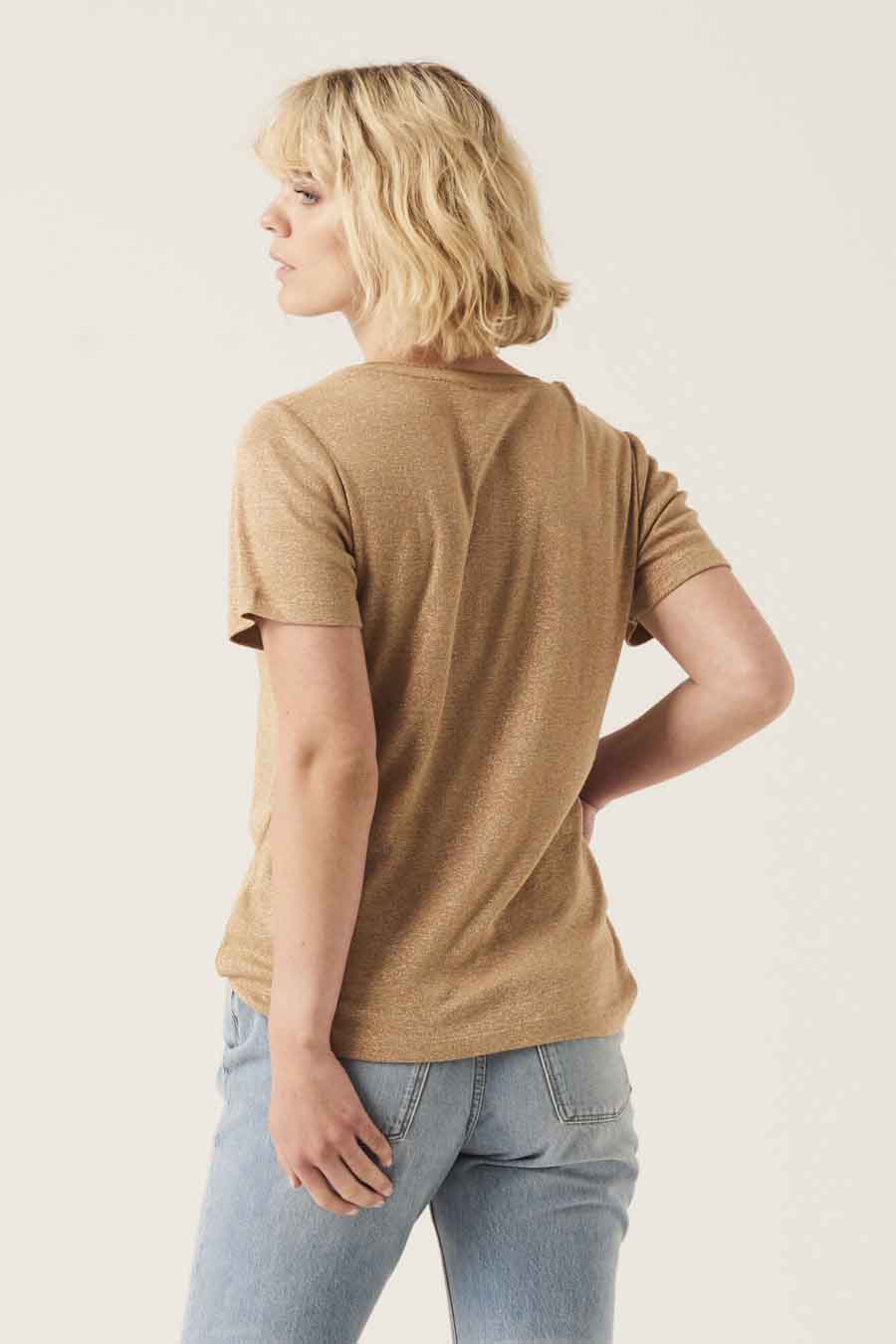 T-shirt - goud