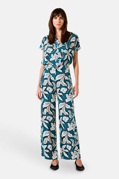 Blouse à manches courtes - Multicolore