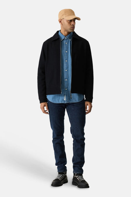 Heren tops jas casual blauw - GARCIA