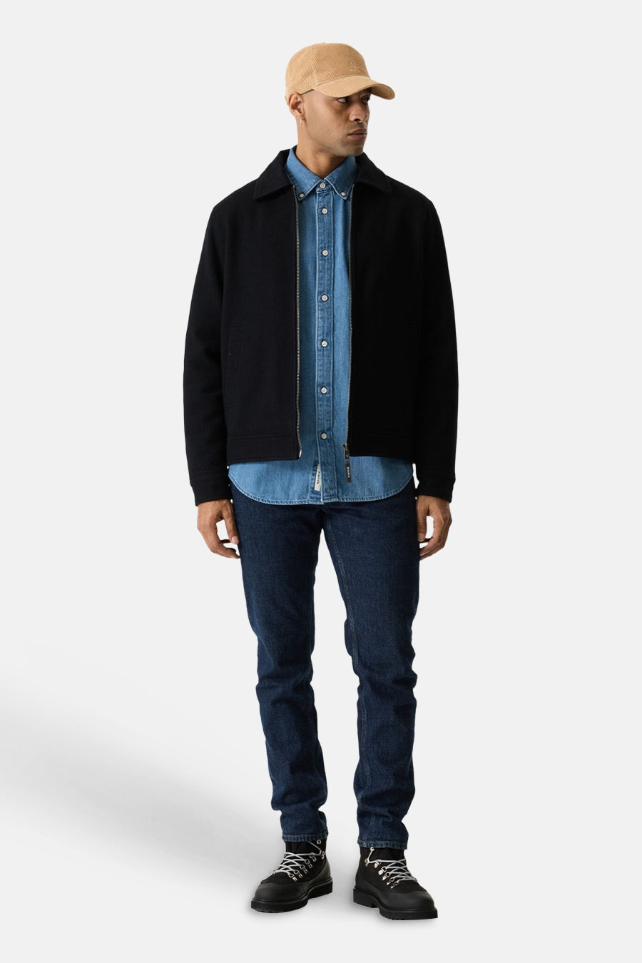 Heren tops jas casual bleu - GARCIA