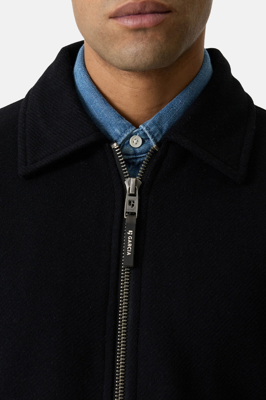 Heren tops jas casual bleu - GARCIA