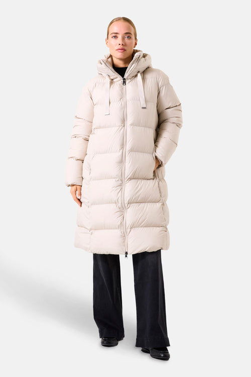 Veste longue Écru - GARCIA