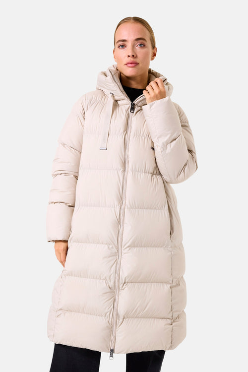 Veste longue Écru - GARCIA