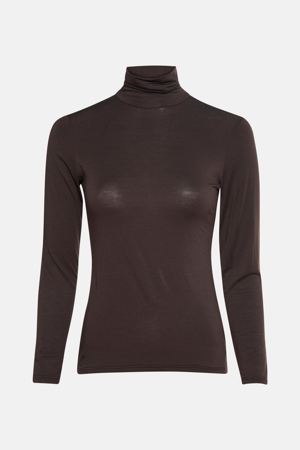 T-shirt met lange mouwen - bruin