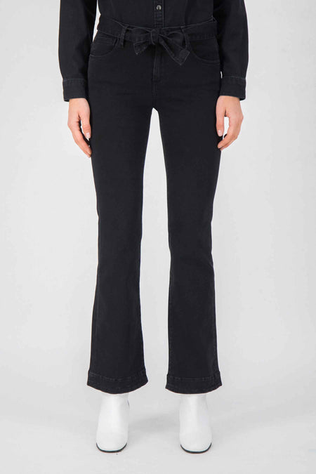 Jean bootcut - noir