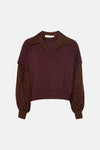 Pull col O - violet