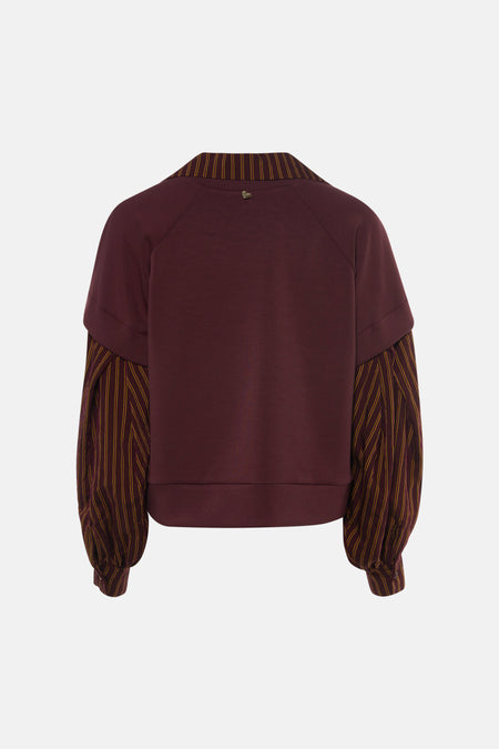 Pull col O - violet