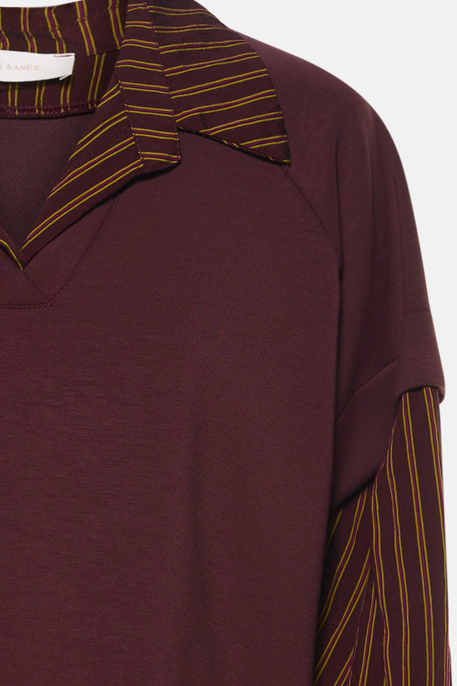 Pull col O - violet