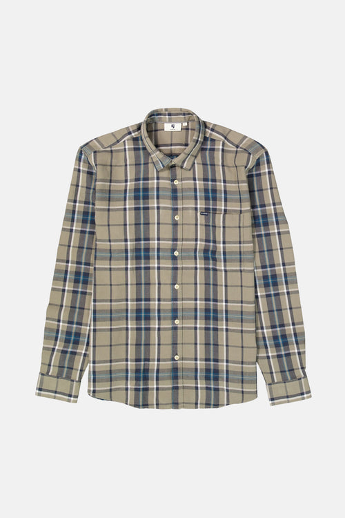 Hemd met lange mouwen - khaki