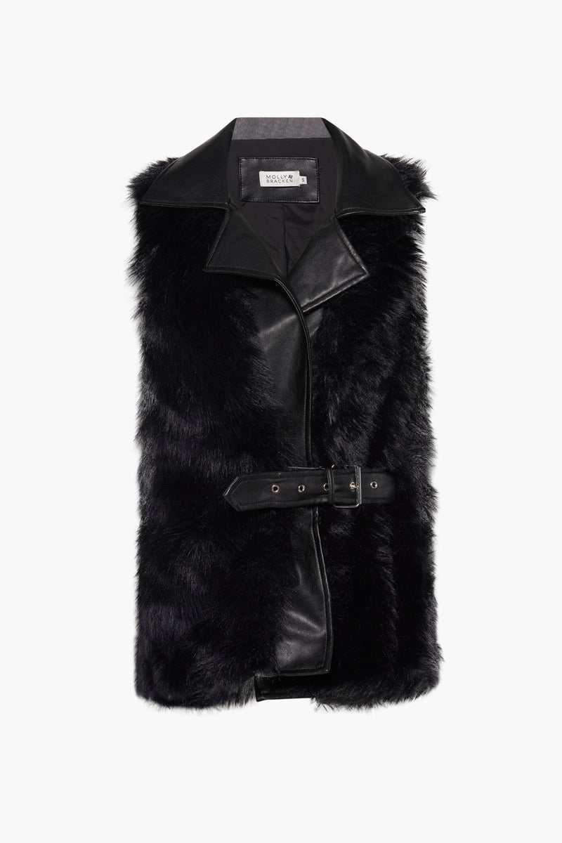 Bodywarmer Zwart - Molly Bracken