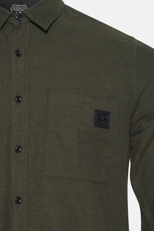 Hemd met lange mouwen - groen