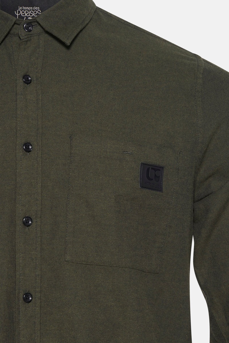 Hemd met lange mouwen - groen