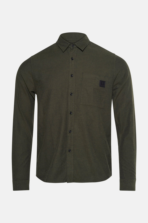 Hemd met lange mouwen - groen