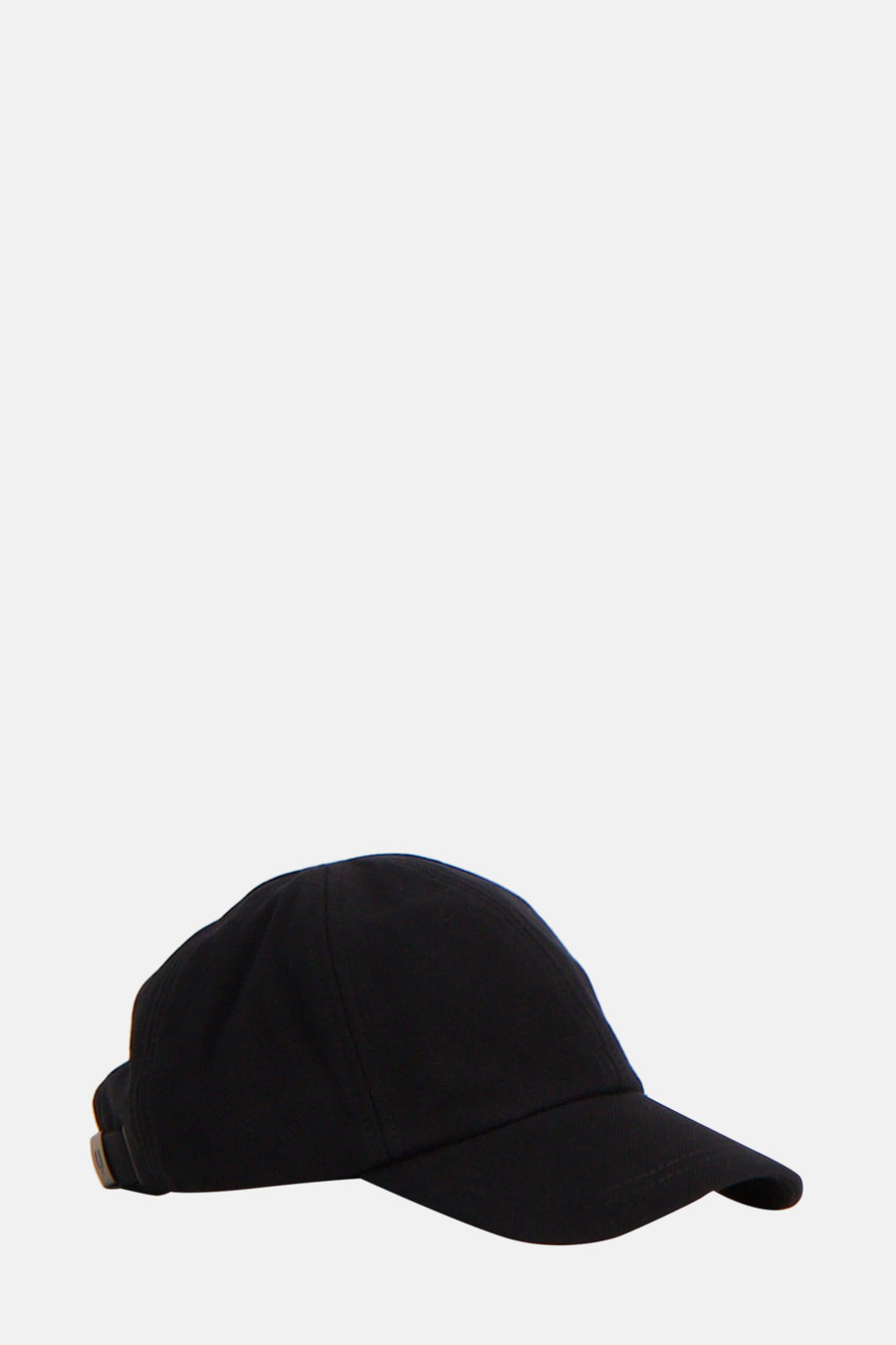 Zwarte FRED PERRY pet met verstelbare sluiting aan de achterkant.