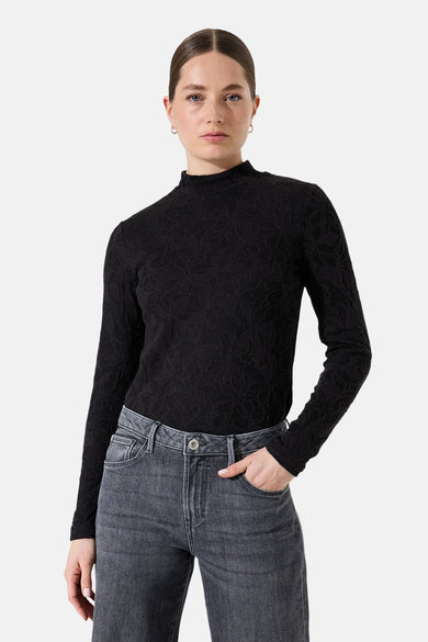 T-shirt (manches longues) noir - GARCIA