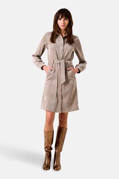 Robe  taupe - GARCIA